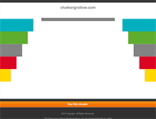 Tablet Screenshot of chateargratisw.com